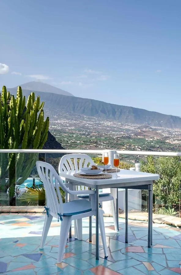 Villa Con Vistas Espectaculares Al Mar Y Al Teide Flores Paraiso Santa Úrsula